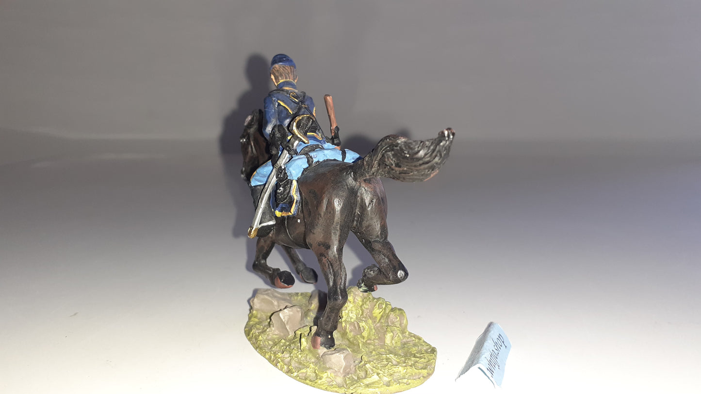 BRITAINS 17397 Acw Union Cavalry Pistol Wild West Boxed 2002 Metal 1:32 S614