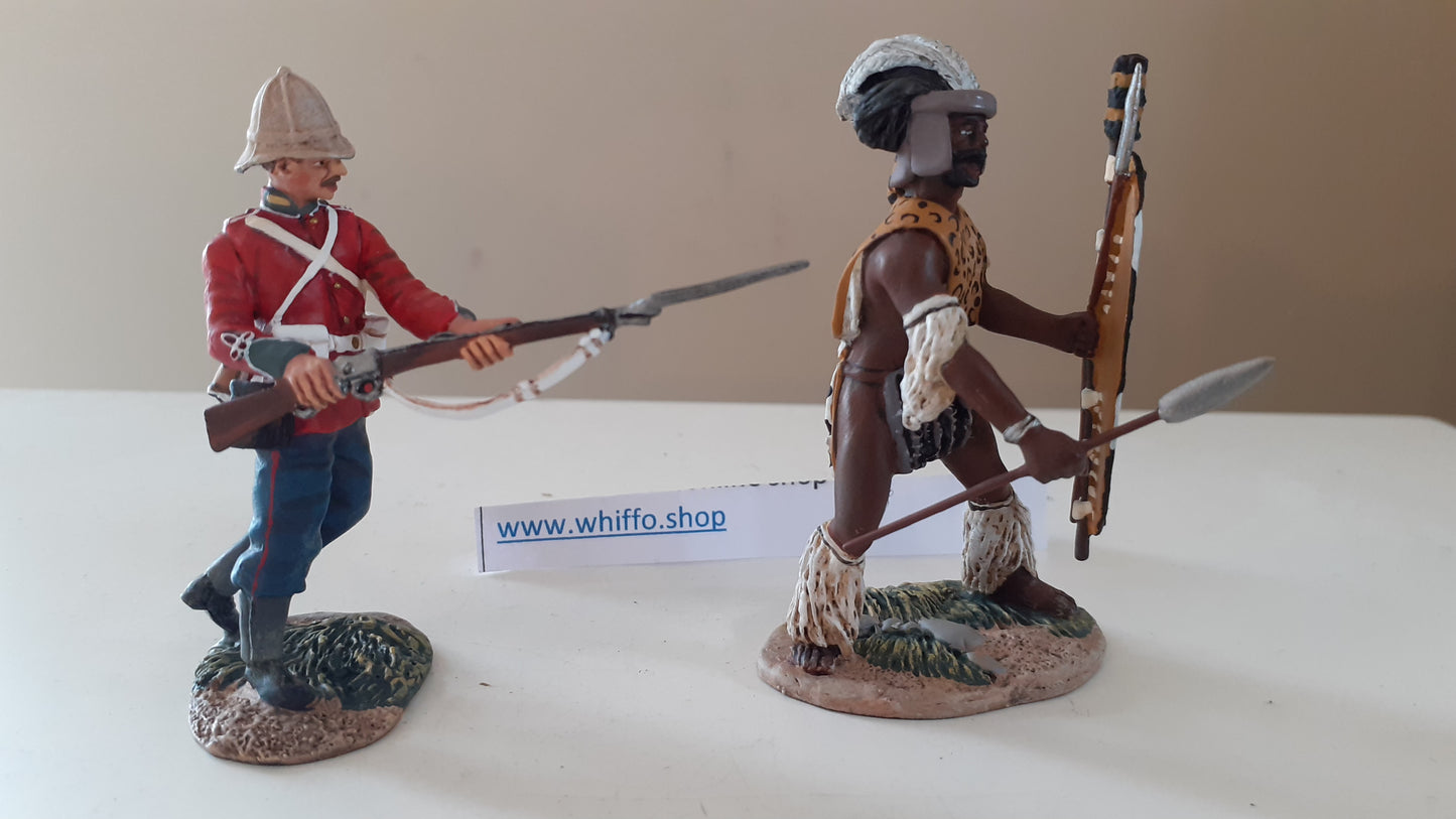 Britains 20131 Zulu wars 24th foot 1:32 metal Stuck Limited Edition boxed wdb