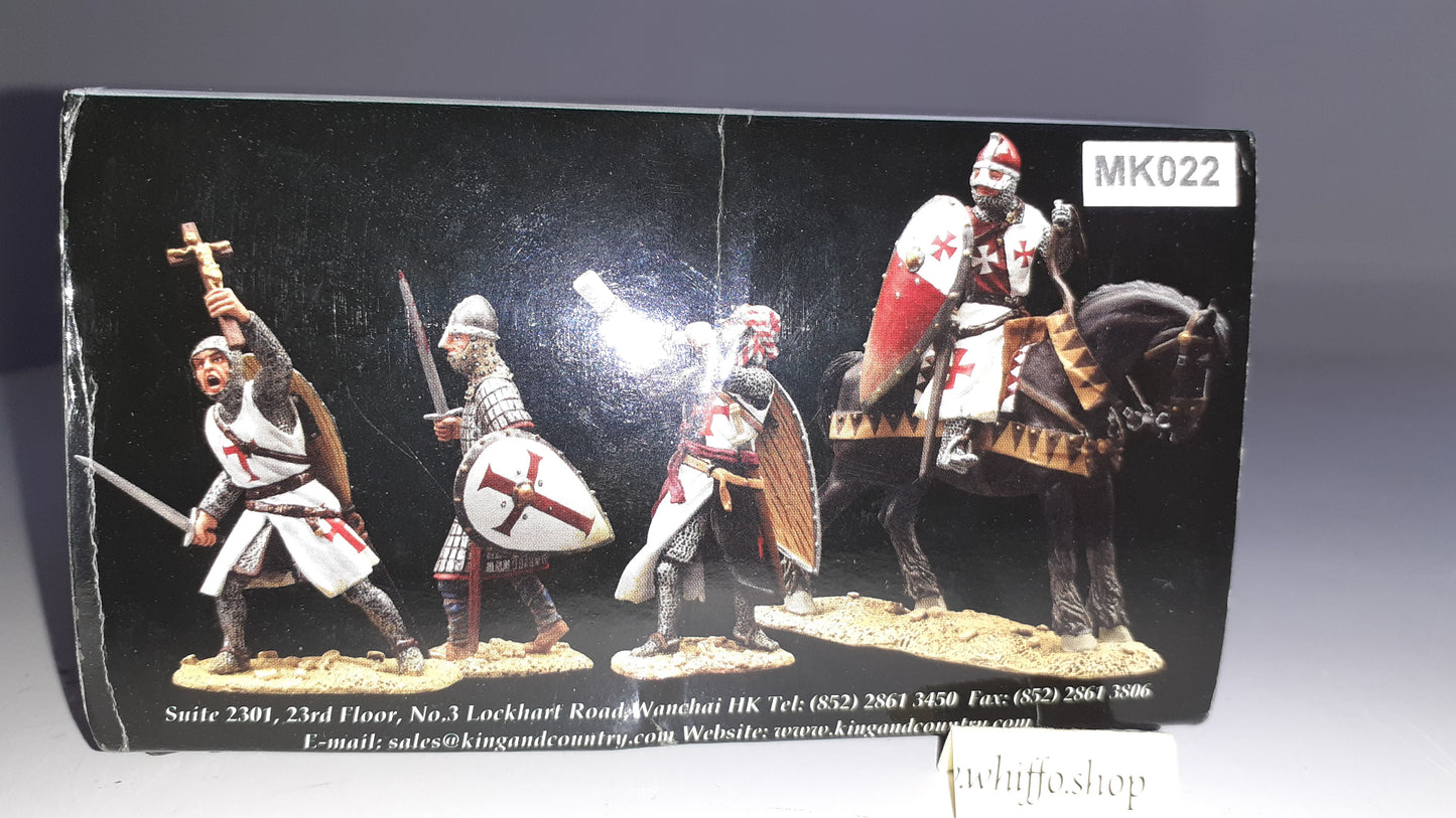 King and country Crusaders Man At Arms Sword 2006 Knight boxd 1:30 Mk022 Wdb