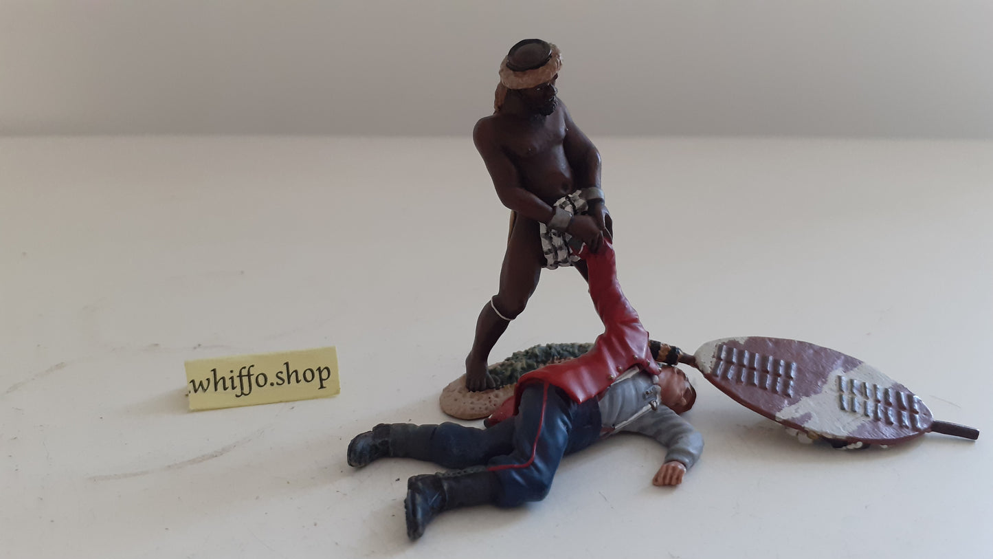 Britains 20173 2015 only 500 made zulu war victor spoils 24th ft 1:32 metal s150
