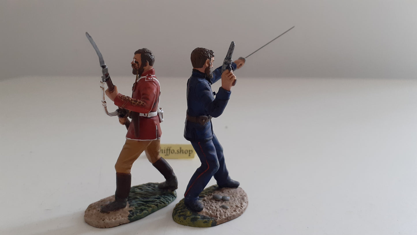 Britains 20139 Zulu wars 24th back to back lt pope 2010 1:32 500 made wb47