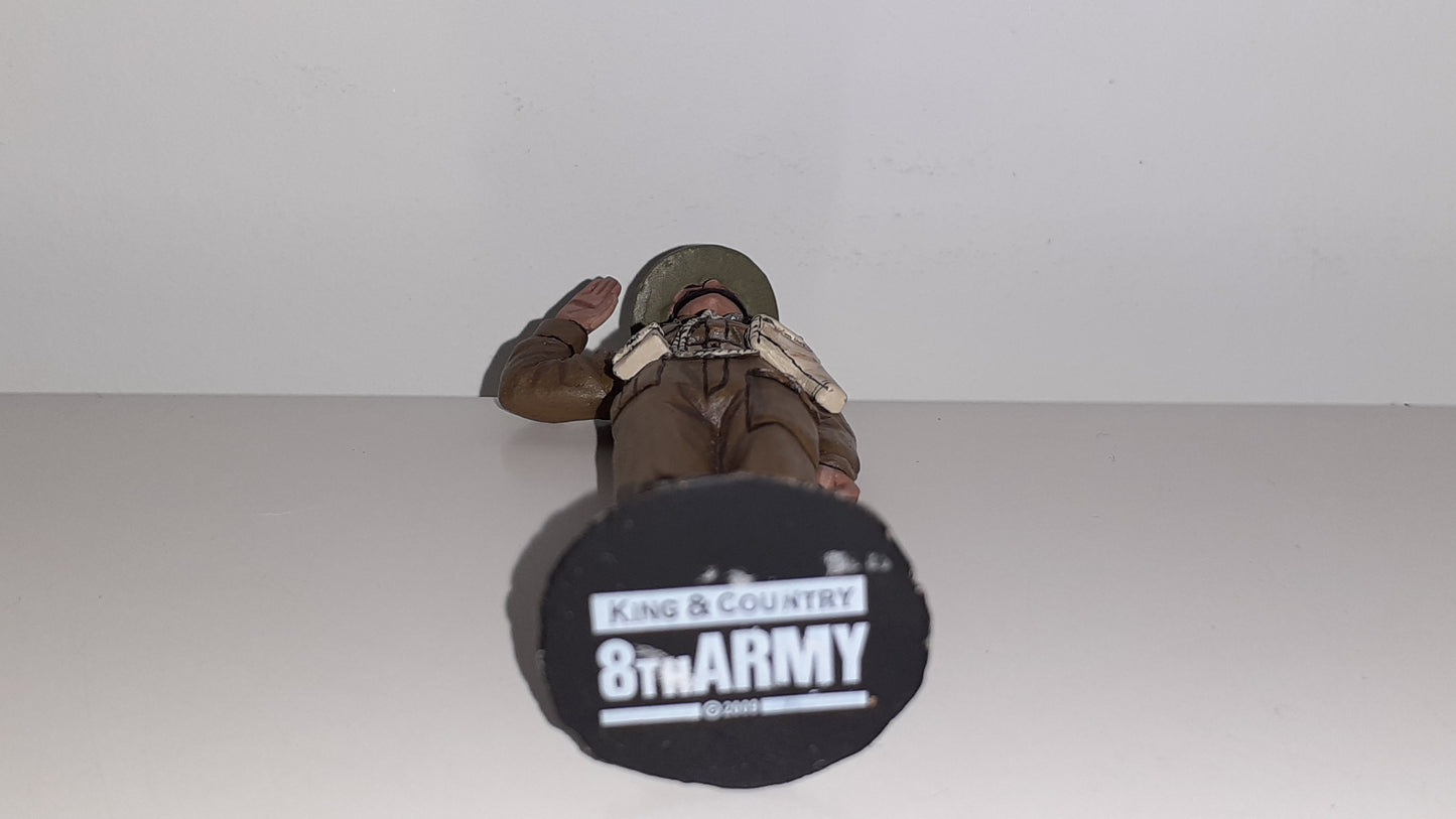 King and country Ww2 Gurkha 8th Army No box 1:30 2009 Ea034 Wdb