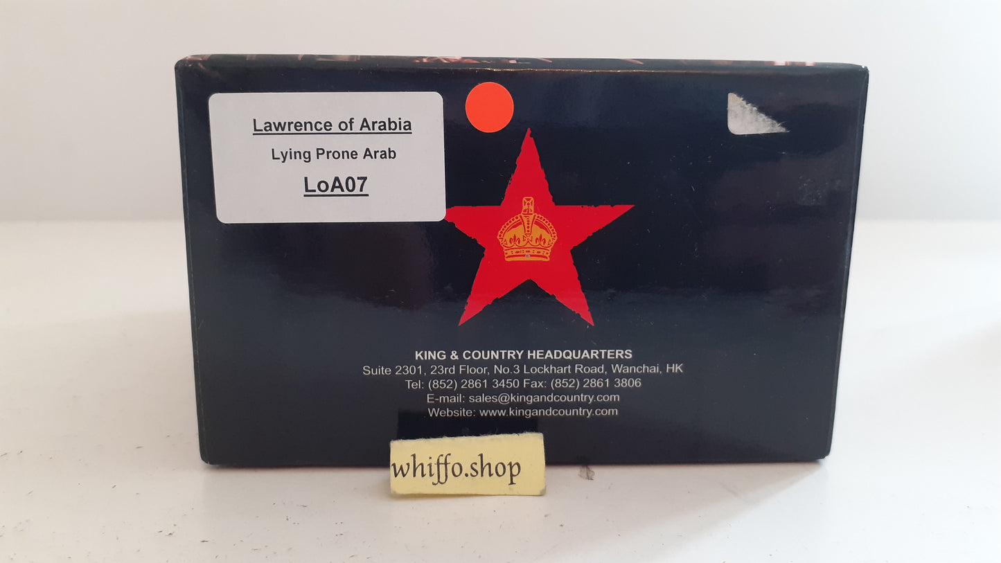 king and country loa07 Lawrence of arabia lying prone arab 1:30 box 2013 wdb25
