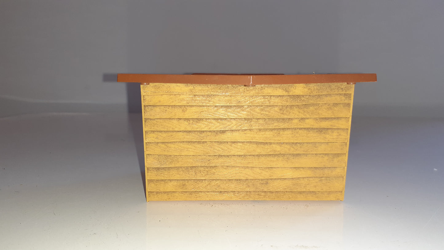Timpo acw Wild West Building  1970s Plastic Missing Parts 1:32