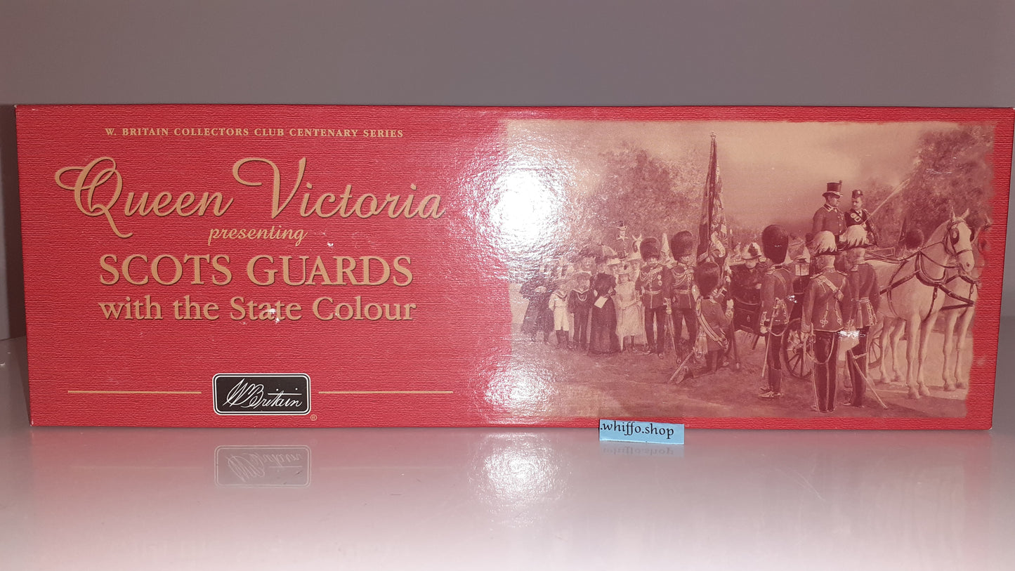 Britains 00294 Queen Victoria Scots Guards 1:32 metal boxed Set A S8