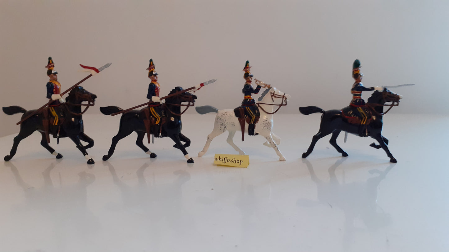 Britains 8959 5th Royal Irish Lancers 1997 1:32 metal boxed S720