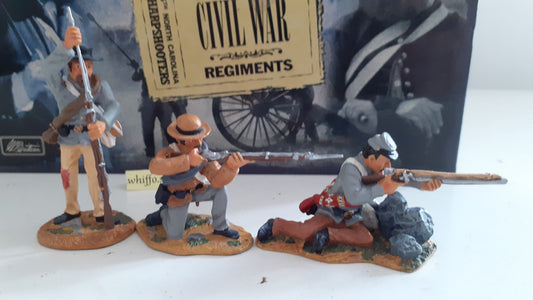 Britains 17430 2003 acw confederate 55th north carolina sharpshooters 1:32  s512