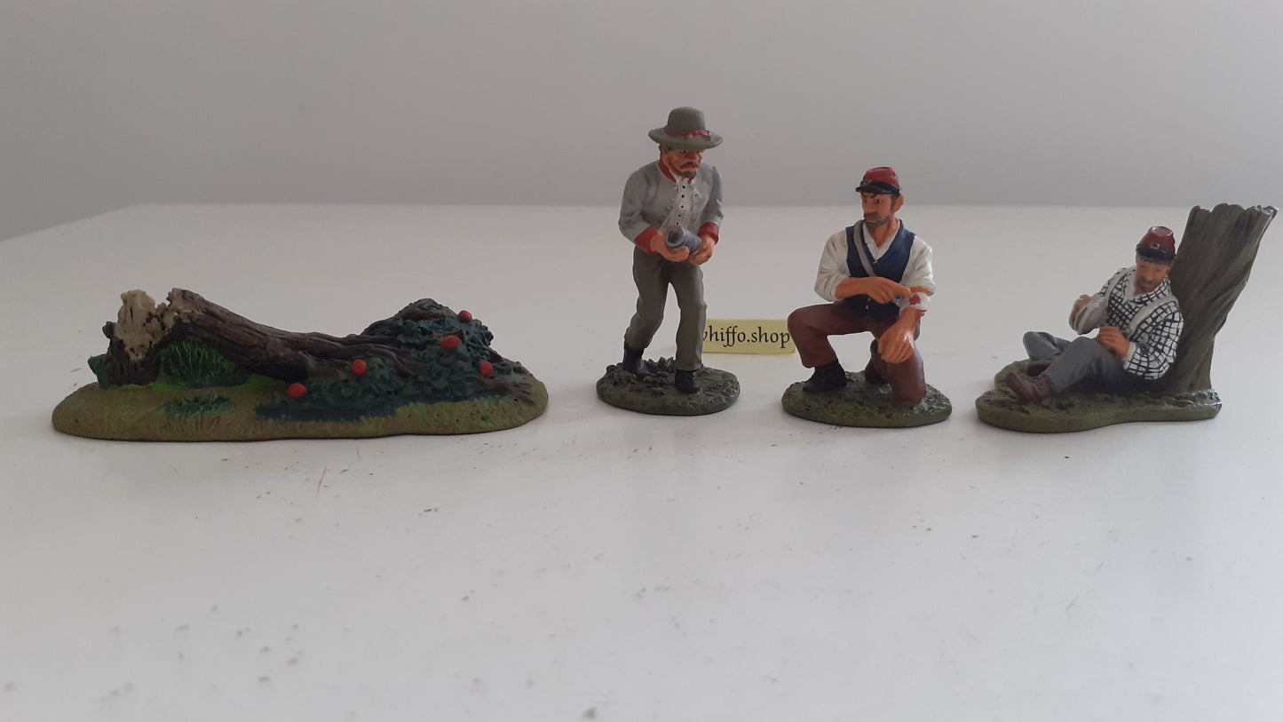 Britains 17535 2003 acw confederate double cannister artillery  1:32  s512