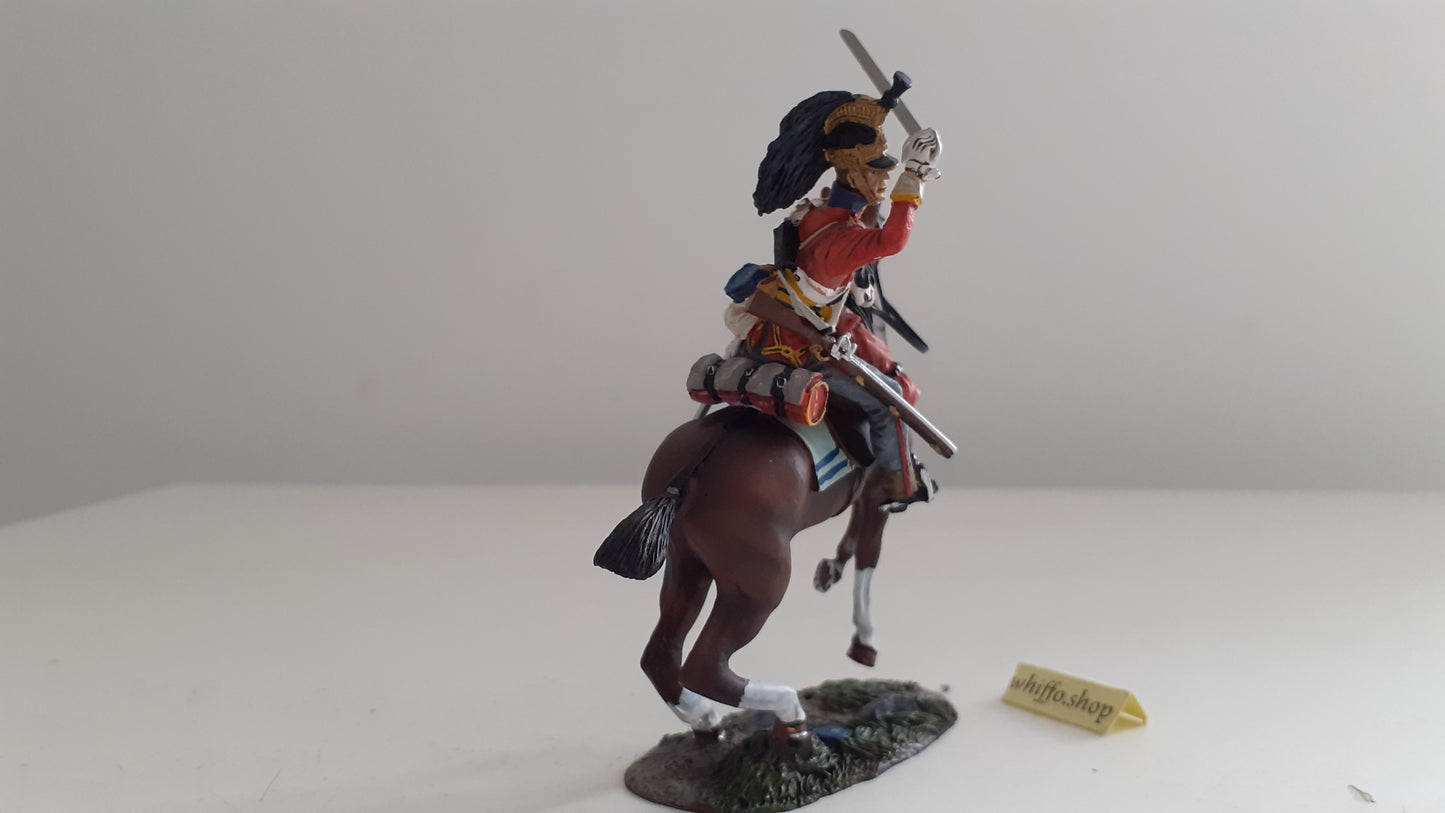 Britains 36062 Napoleonic hougoumont Waterloo 1st royal dragoons 600 made s8b47