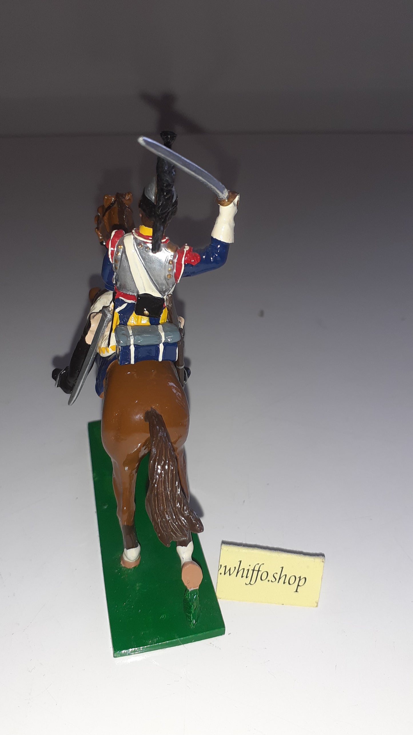 Early trophy miniatures 1991 Napoleonic War French Cuirassier Wa10a 1:32 s2