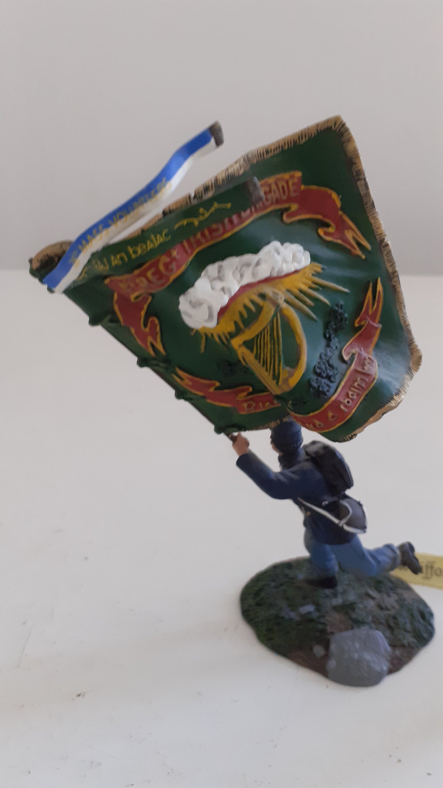 Britains 17933 Union Acw Irish Brigade Flag Command 2007 1:32 metal S534