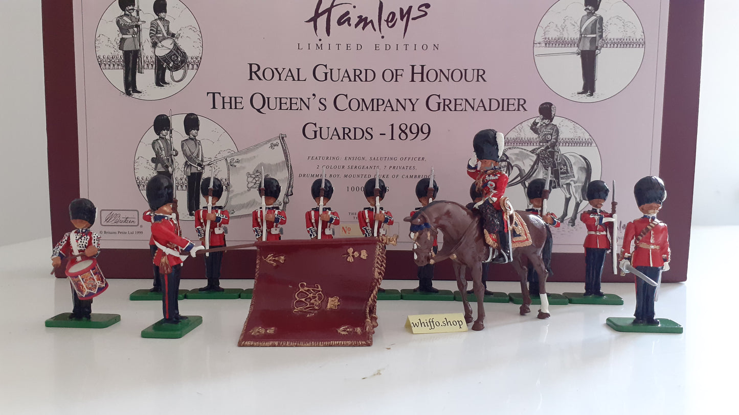 Britains 00105 limited edition 1999 grenadier guards only 1000 made 1:32  wb165
