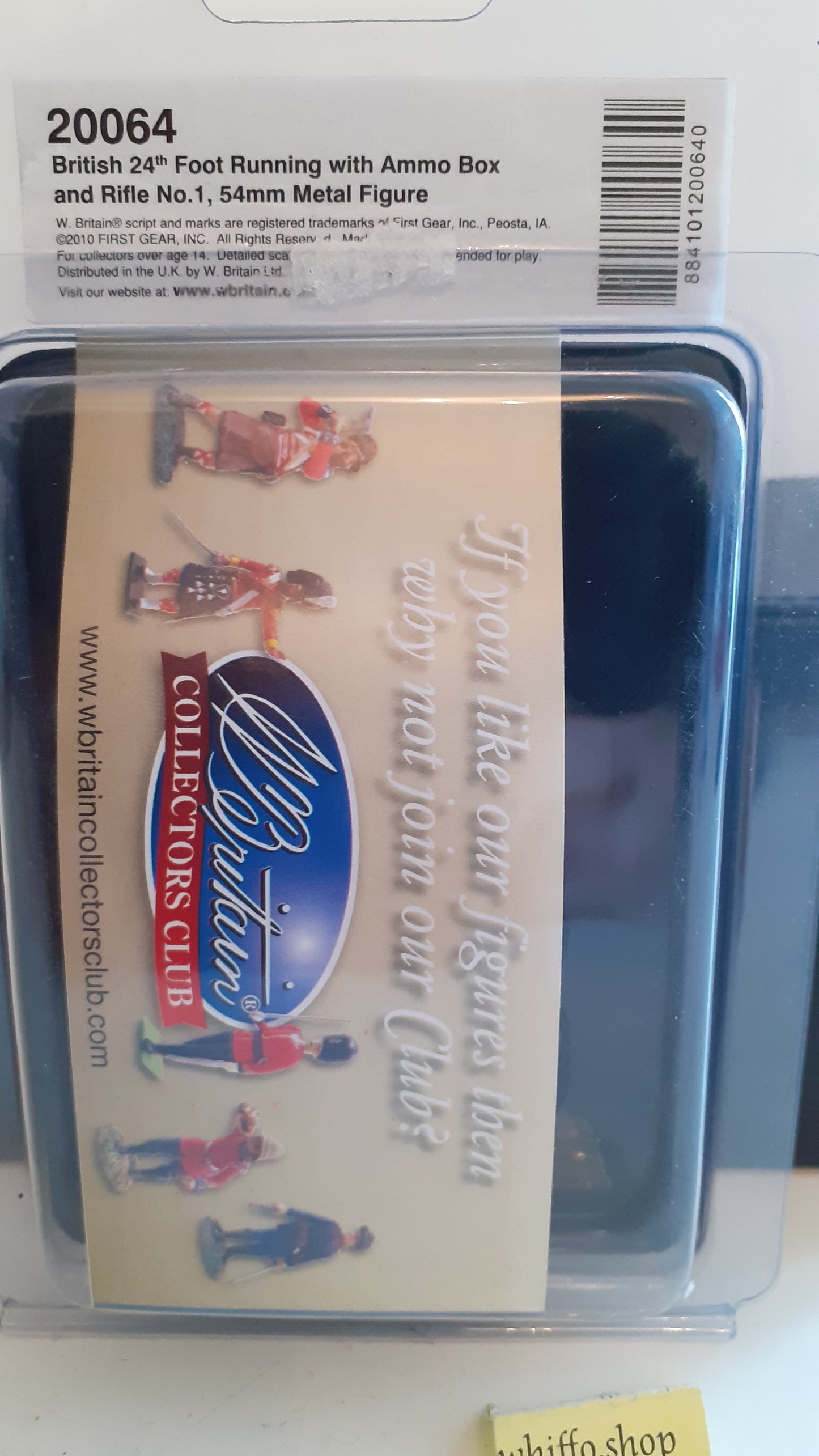 Britains 20064 24th foot Zulu War 2009 running ammo box boxed b525