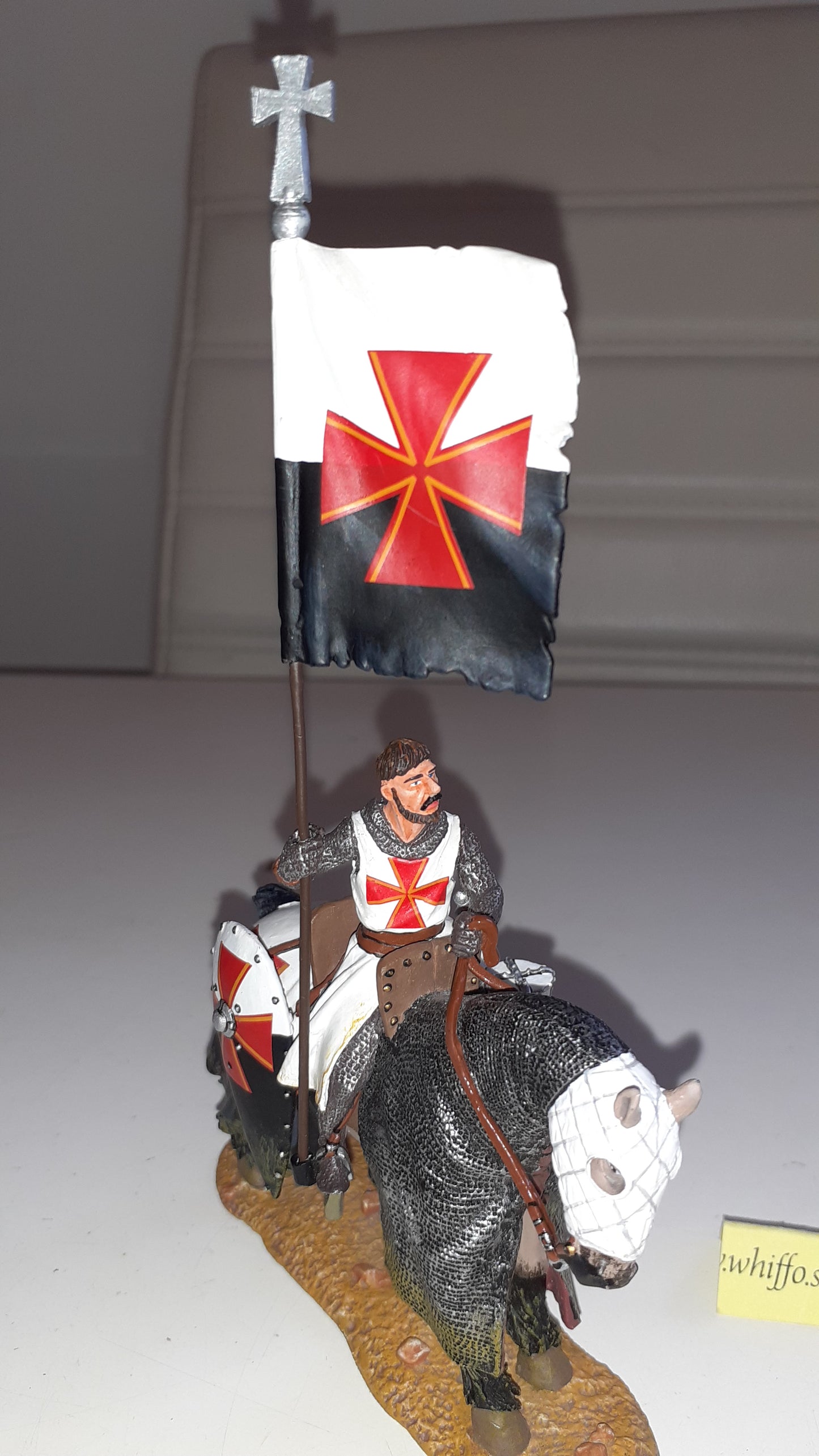 king and country mk08 crusader knight Flag 1:30 2008 metal boxed Wdb