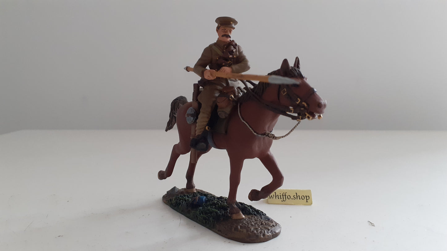 Britains 17668 Ww1 British 9th Lancer Cavalry Mons 1914 2008 1:32 metal S144