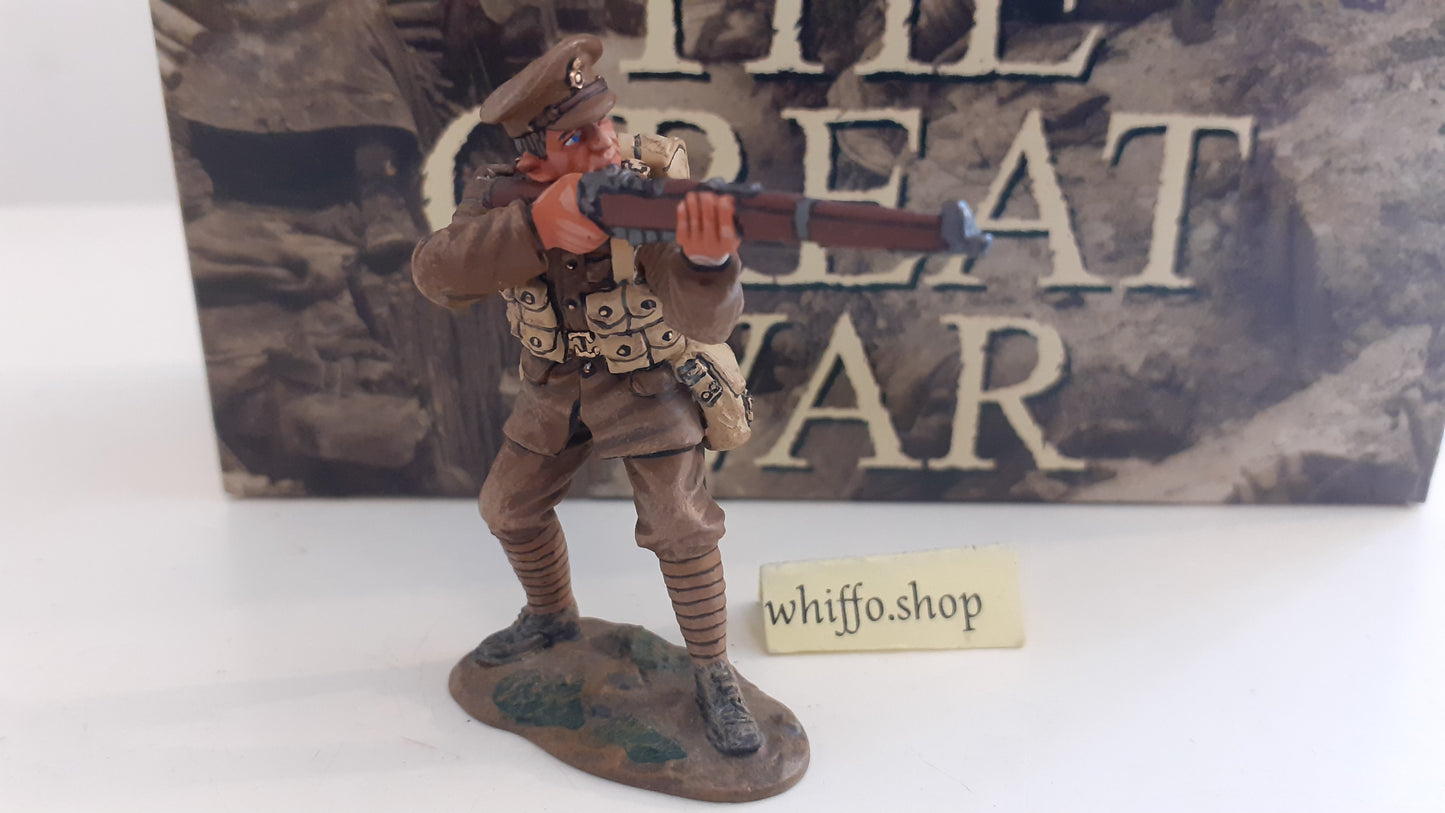 King and country fw27 ww1 British infantry standing 2009 boxed 1:30 wdb18