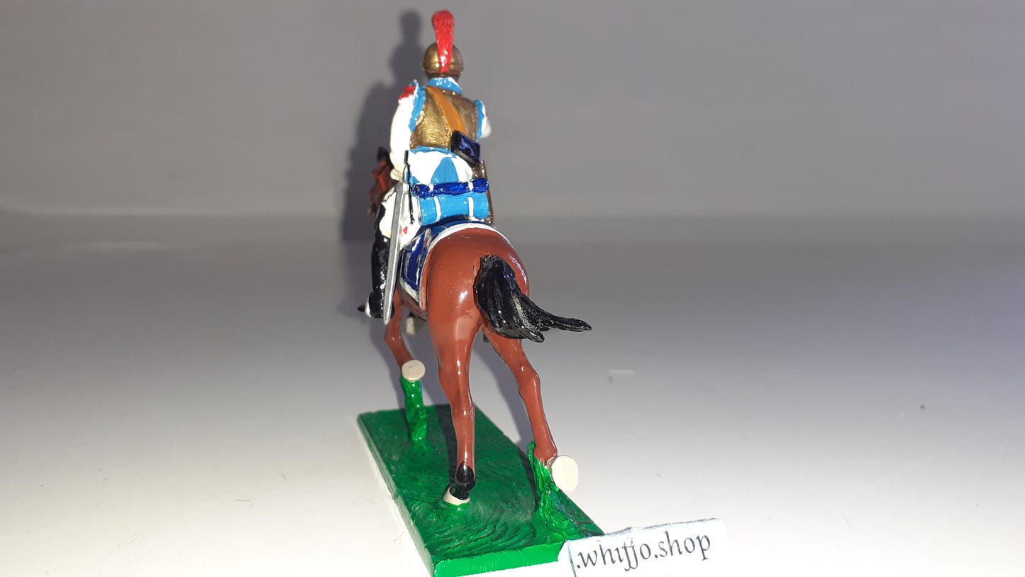 trophy miniatures 1991 Napoleonic War French Cavalry Trooper 3 Wa11c 1:32 s842