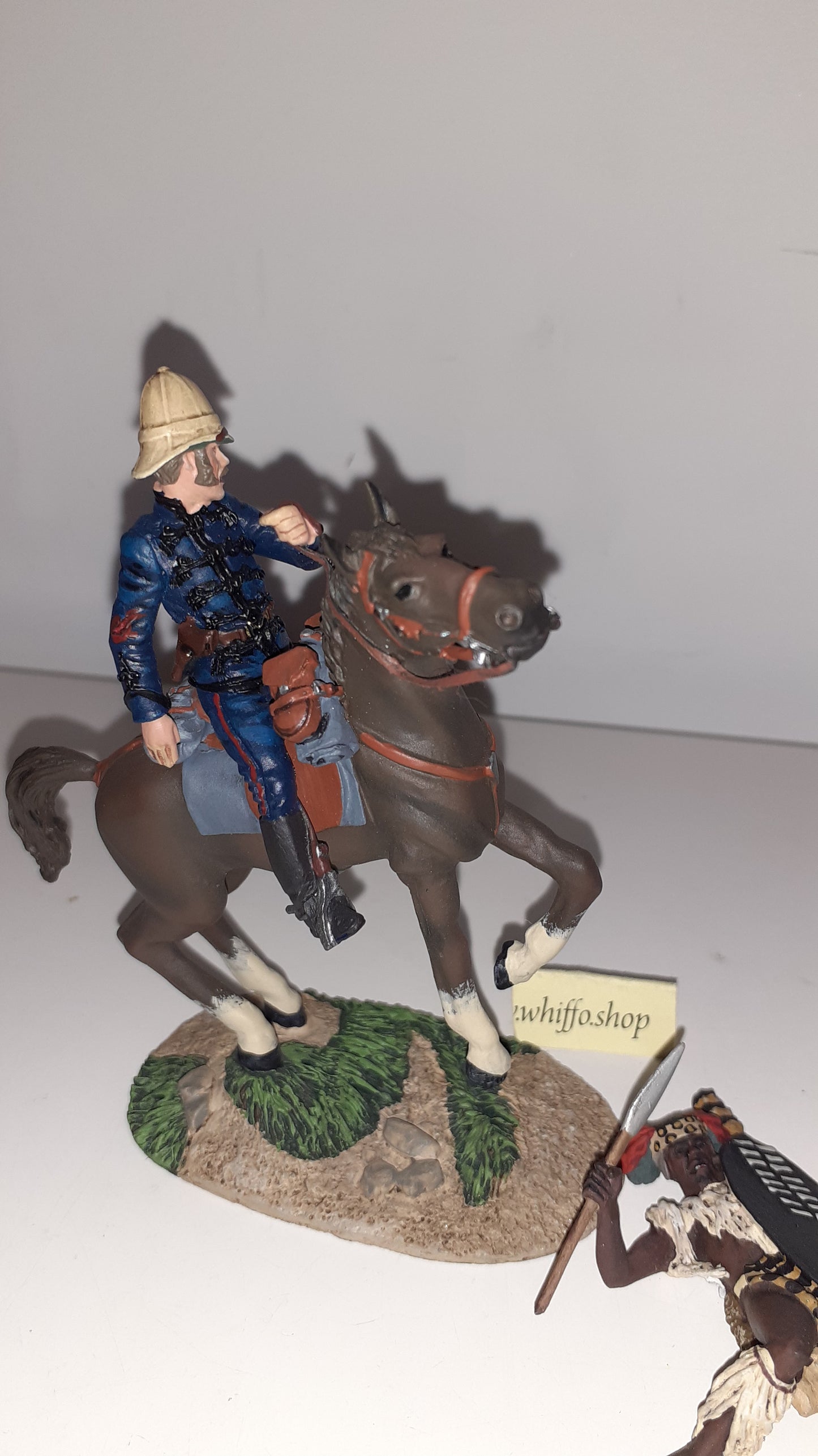 Britains 20100 Zulu War Artillery Major Smith 24th Foot 600 Made 2012 boxed S8