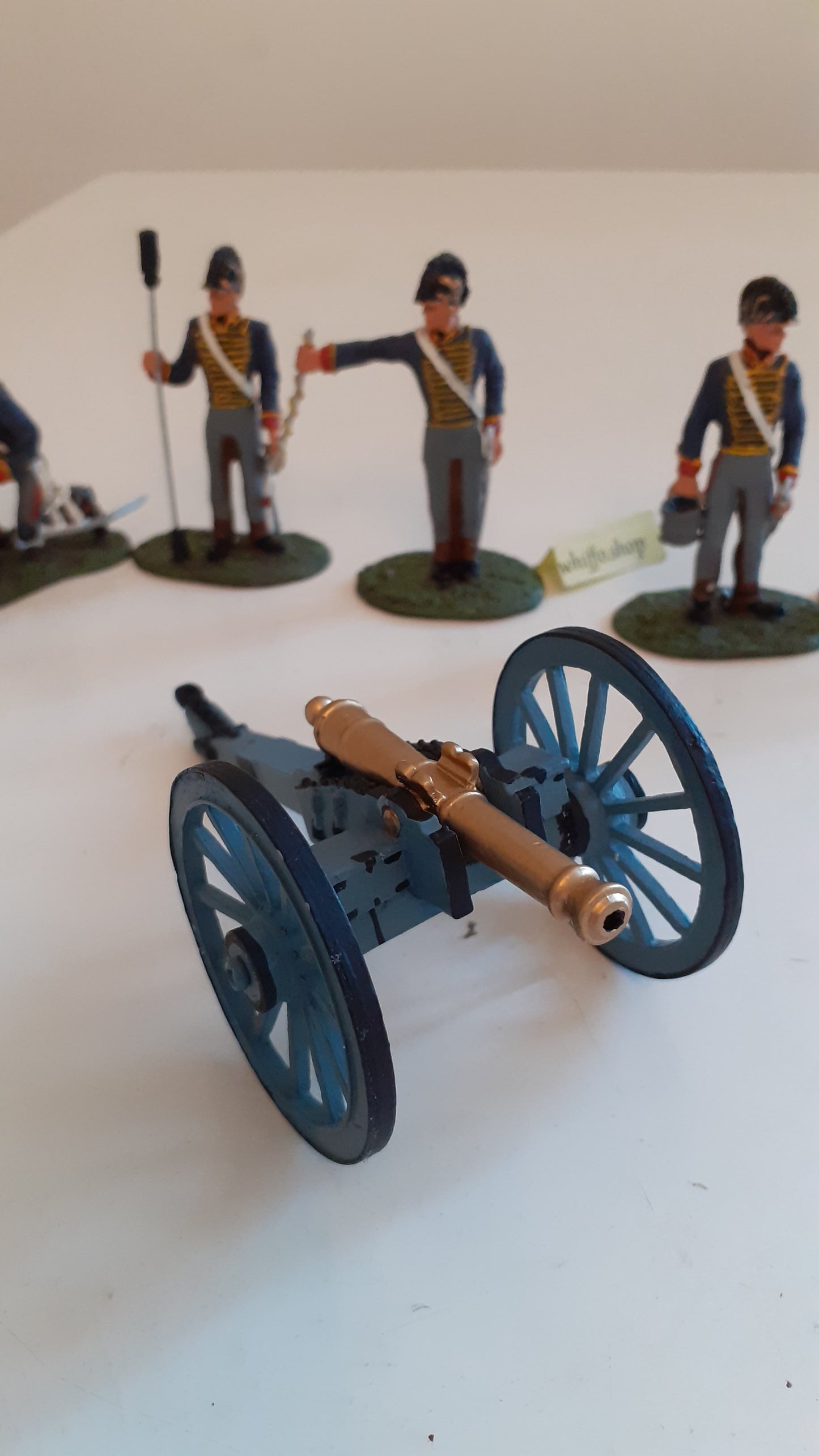 Britains 00290 Napoleonic Waterloo rha royal horse artillery cannon 2000 b346