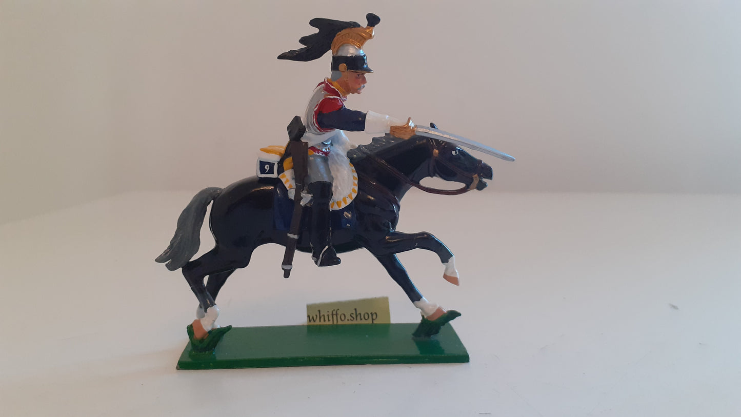 trophy miniatures 1991 Napoleonic War French Cavalry Cuirassier Wa10c 1:32 s840
