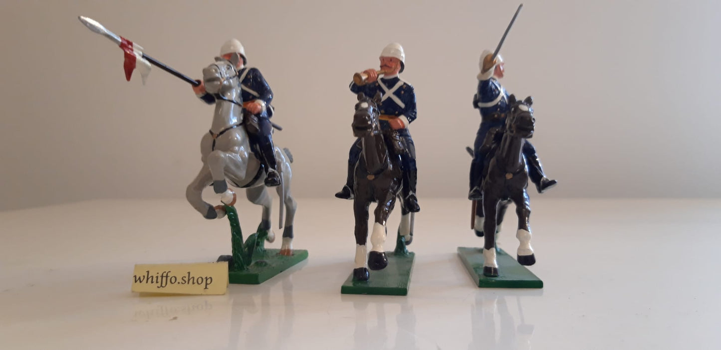 trophy miniatures 1991 Zulu War 17th Lancers Command Cavalry Zs31 1:32 s899