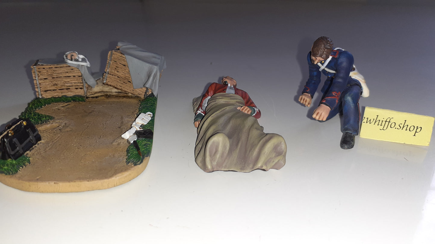 Britains Zulu War 20121 24th Foot Hospital Ramc Casualty metal boxed 2014 S7