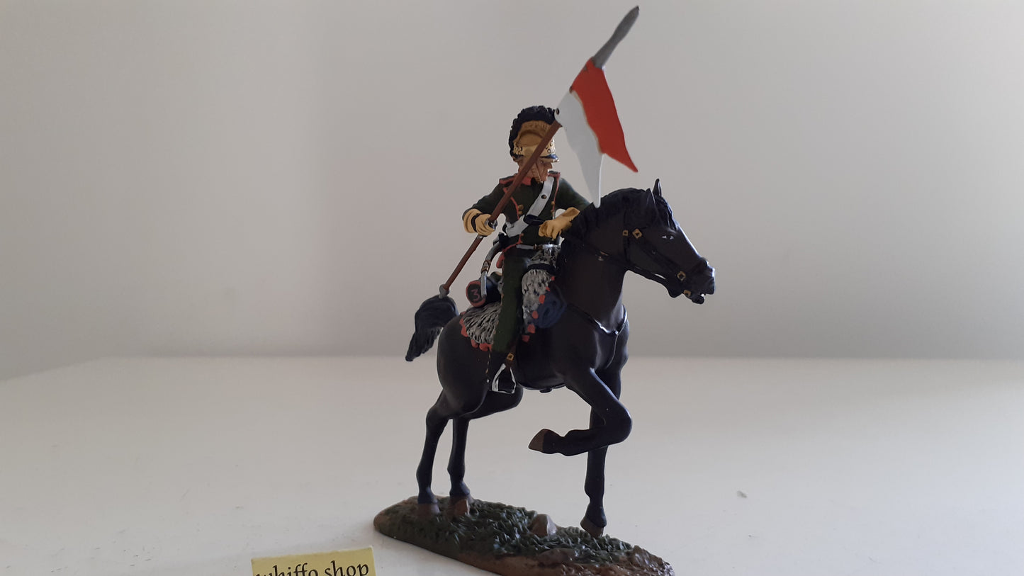 Britains 36069 Napoleonic hougoumont Waterloo French 3rd lancers rearing s450
