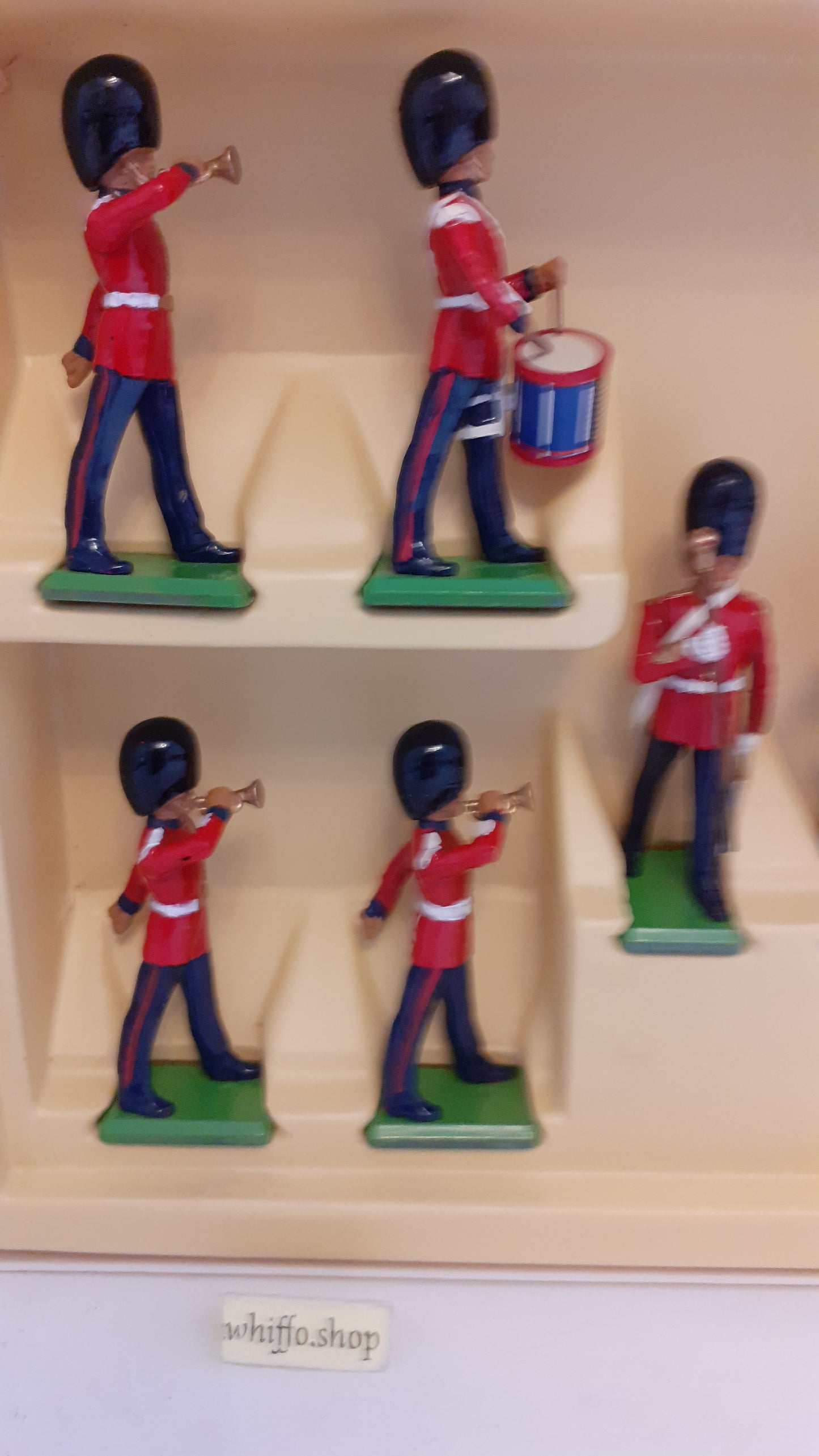 Britains 7206 scots guards band red box 1980s ceremonial S725