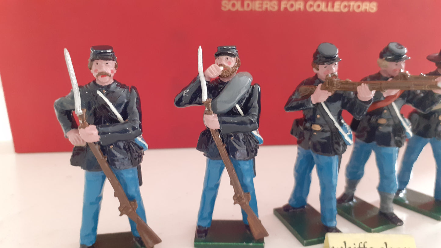 tradition 904 acw union infantry 1995 made 1:32 metal S450
