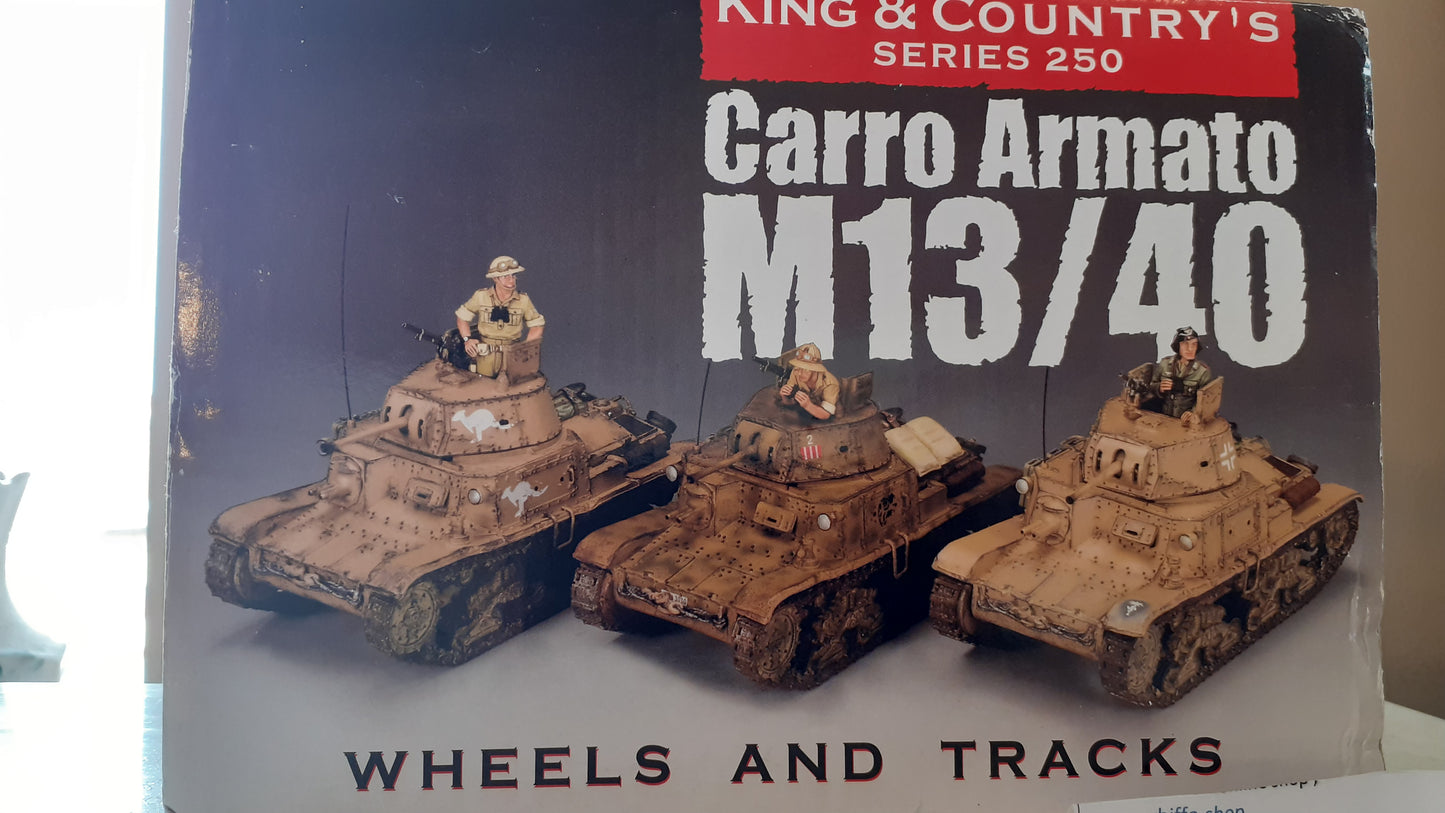 King and country Ak075 Ak75 Afrika Korps Carro Armato 1:30 Na237 Wdb