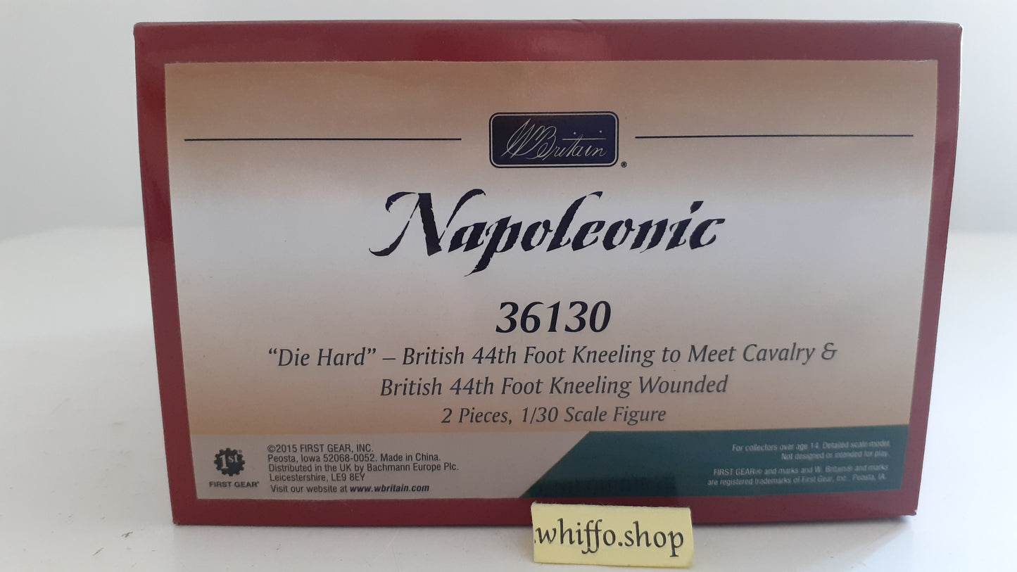 Britains 36130 Napoleonic Waterloo die hard british 44th foot 400 made 2015 s160