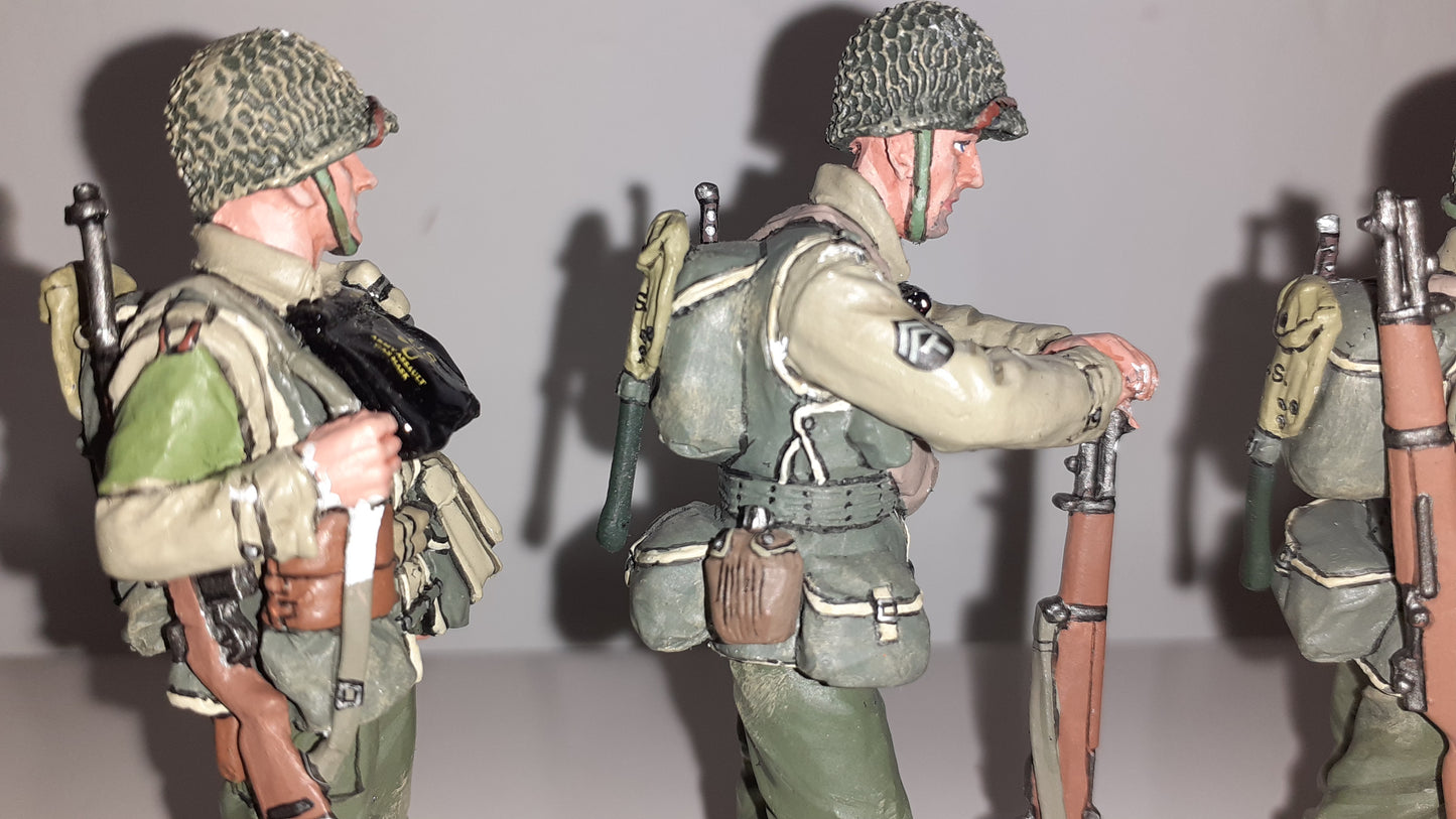 King and country Dd126 D-day US army Rangers 2010 boxed wdb1