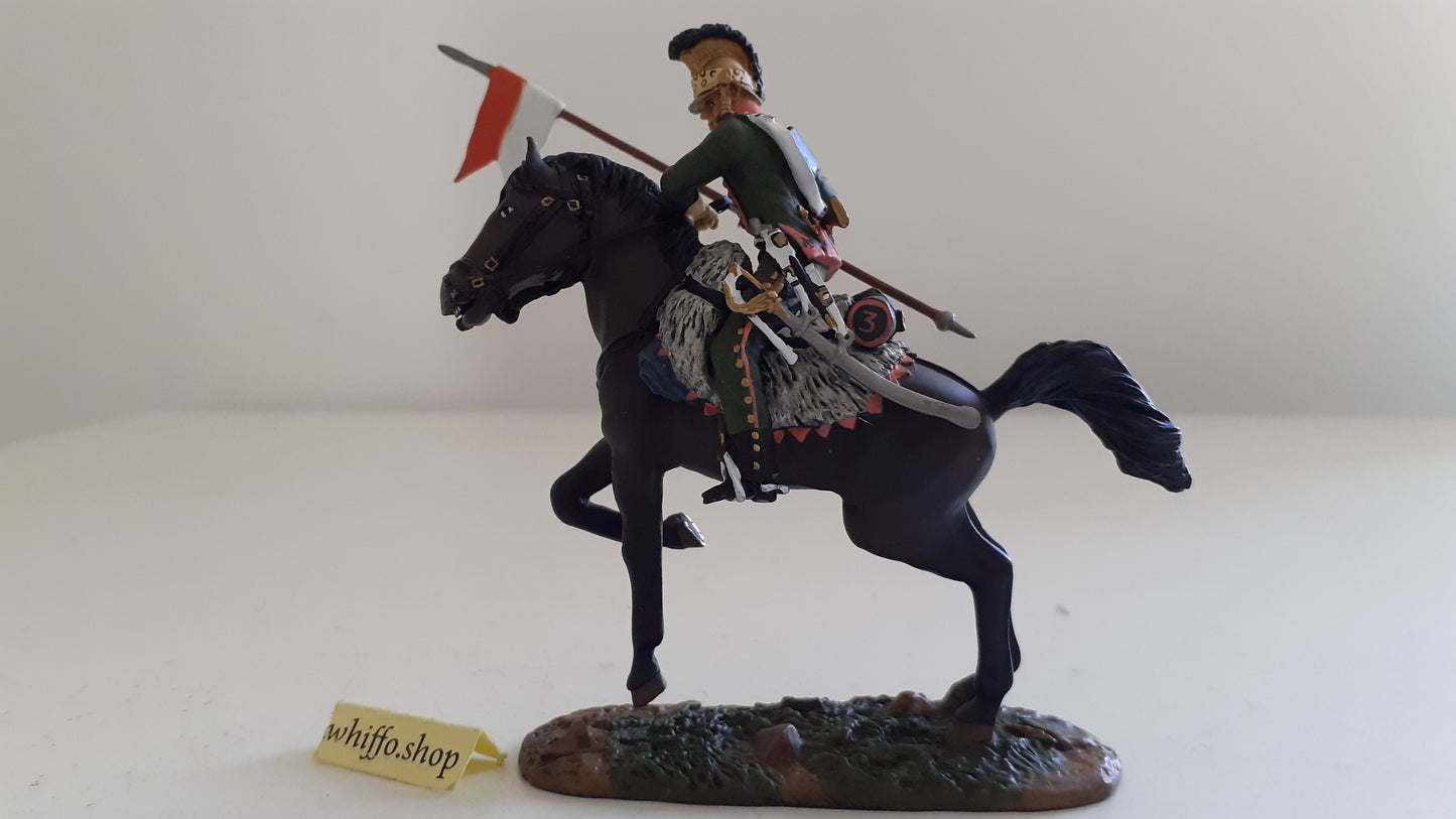 Britains 36069 Napoleonic hougoumont Waterloo French 3rd lancers rearing s450