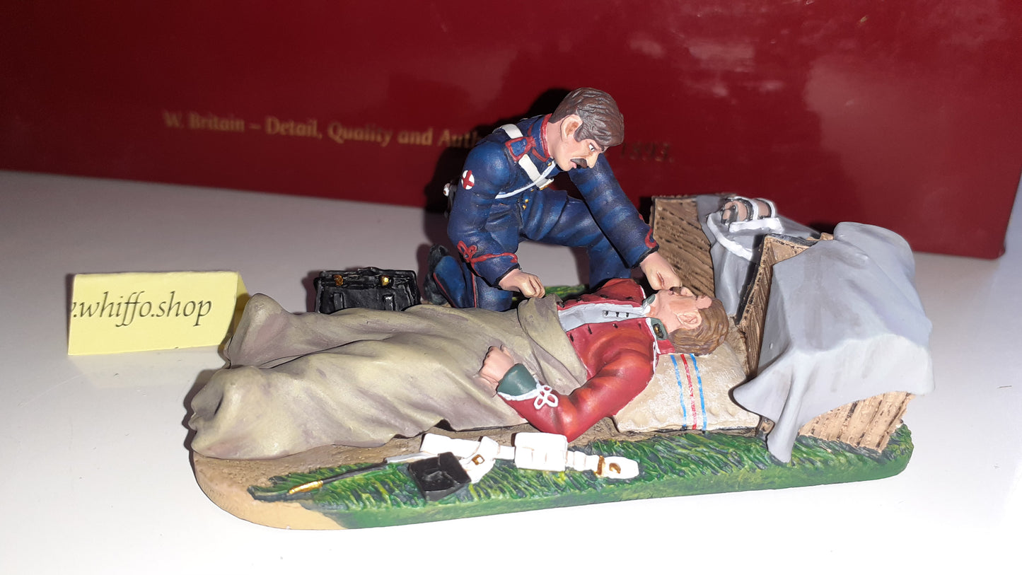 Britains Zulu War 20121 24th Foot Hospital Ramc Casualty metal boxed 2014 S7