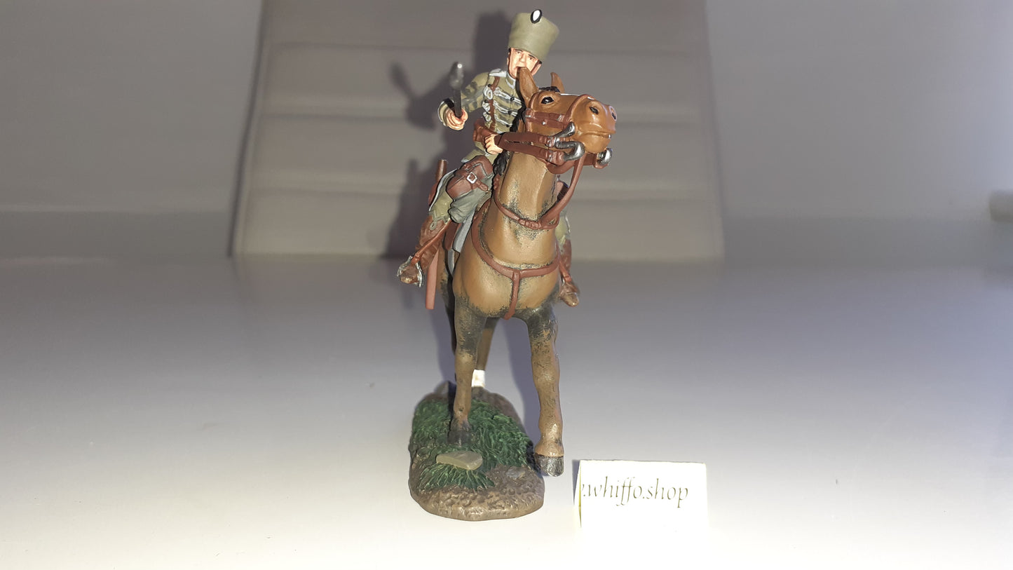 Britains ww1 17675 2006 German Deaths Head Hussar Cavalry 1914  metal boxd S7