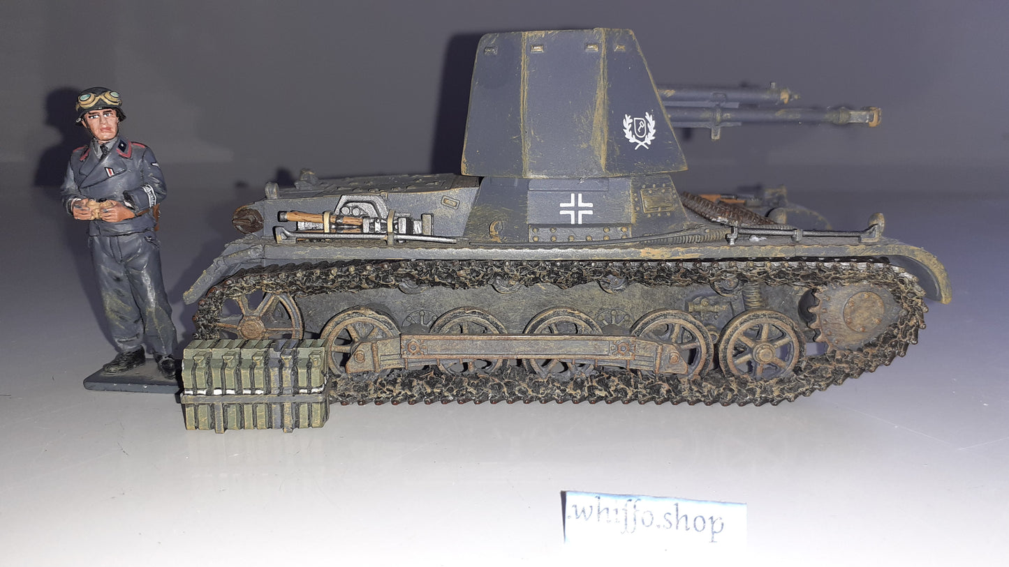 King and country ww2 German panzer 1  panzerjager 1 2011 boxd 1:32 Lah149 Wdb for sale