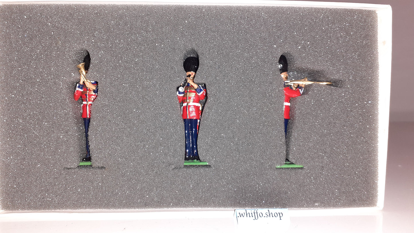 Britains 5994 Queen Victoria Scots Guards Brass band  1:32 metal boxed Set A  S8 for sale