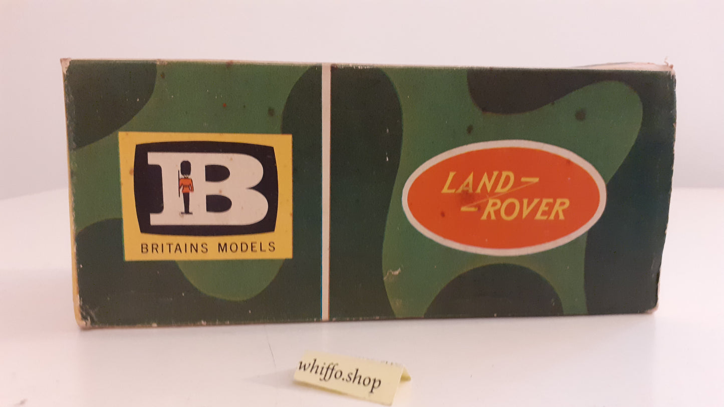 Britains Deetail 9777 Lwb Land Rover Ww2 Sas 1970s 1:32 metal boxed s864b