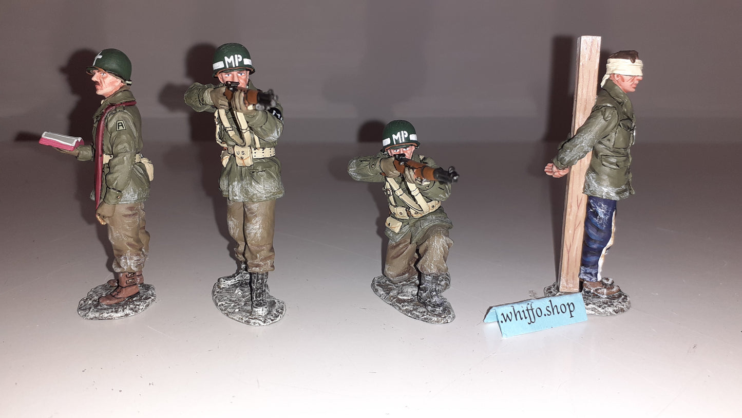 King and country Bba07 Bulge Ww2 Ultimate Price Firing Squad 2005 boxd 1:30 S7