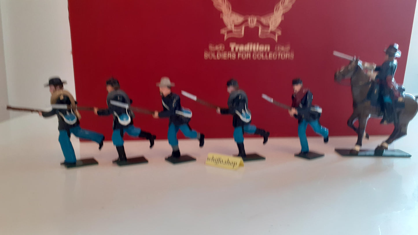 tradition 901 acw union infantry 1995 made 1:32 metal S450