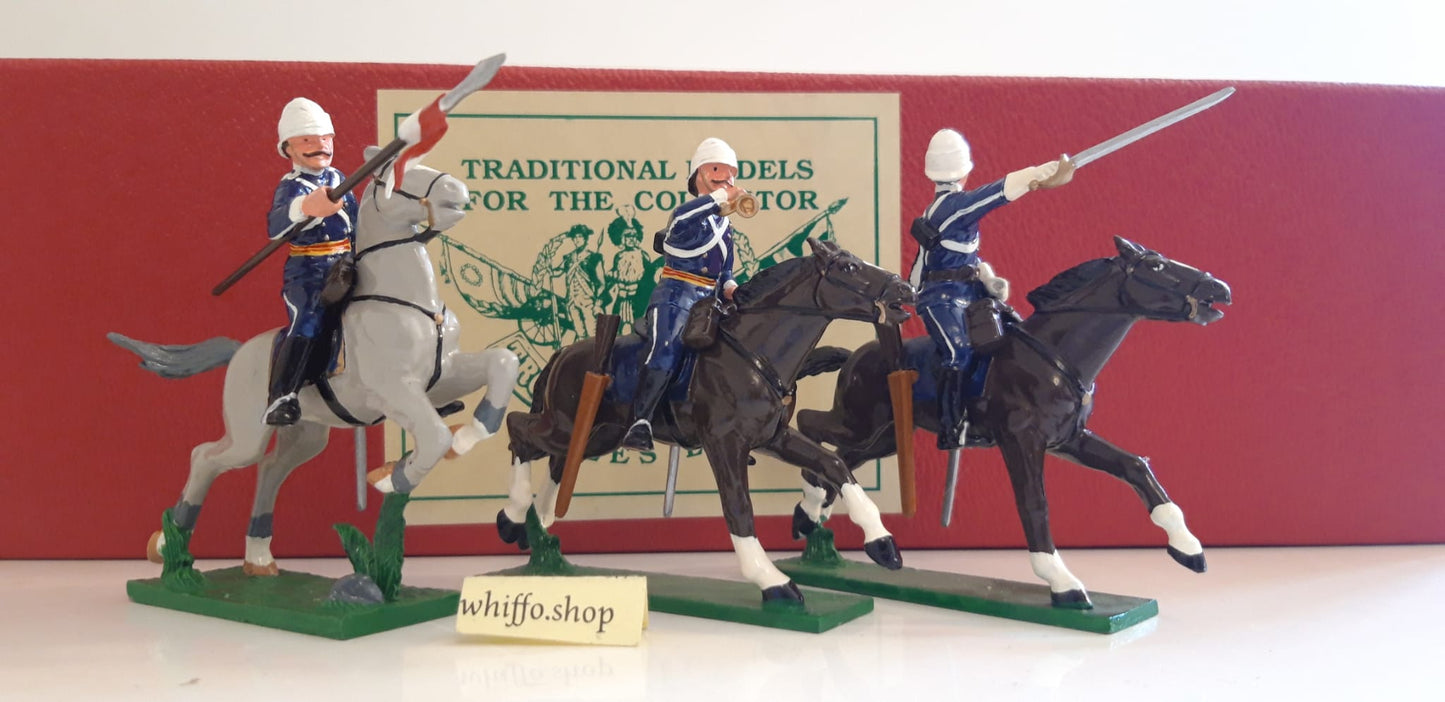 trophy miniatures 1991 Zulu War 17th Lancers Command Cavalry Zs31 1:32 s899