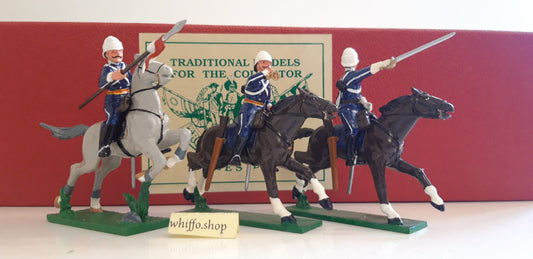 trophy miniatures 1991 Zulu War 17th Lancers Command Cavalry Zs31 1:32 s899