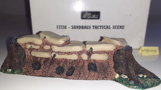 Britains 17238 Ww2 Ww1 Sandbags Tactical Scene 16cm Long boxd 1:32 2000 S2