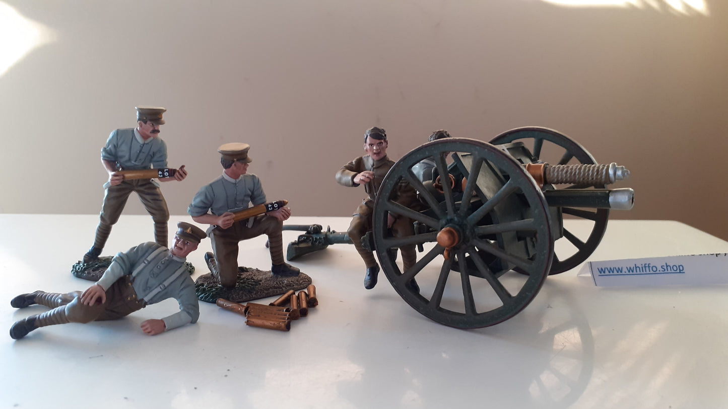 Britains 23078 2005  ww1 British 13pd Field Gun Artillery boxed 1:32 S4