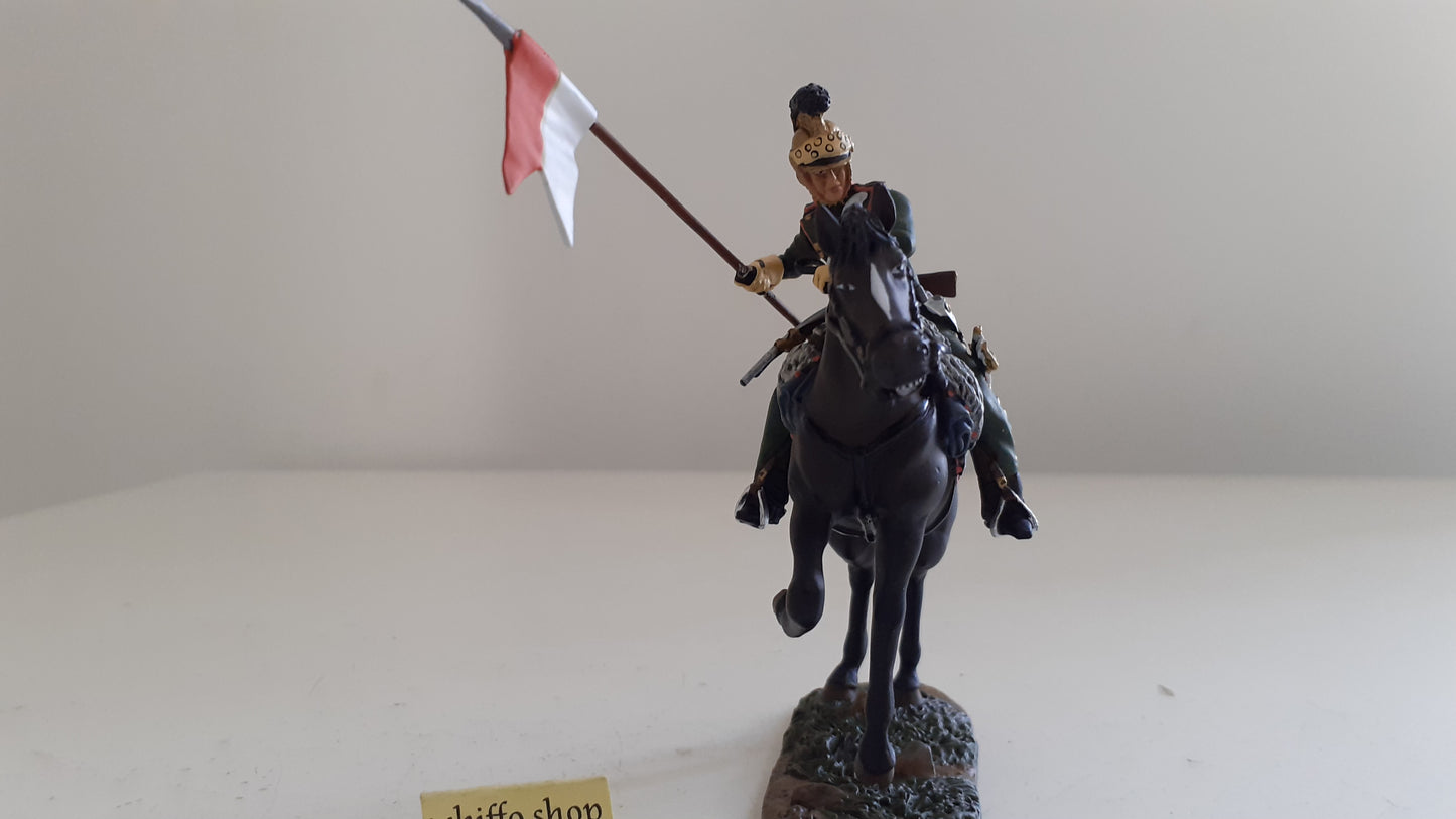 Britains 36069 Napoleonic hougoumont Waterloo French 3rd lancers rearing s450
