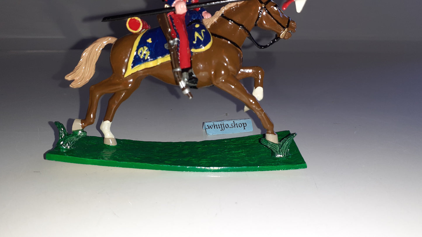 trophy miniatures 1991 Napoleonic War Dutch Lancers Cavalry Wa54b 1:32 s848