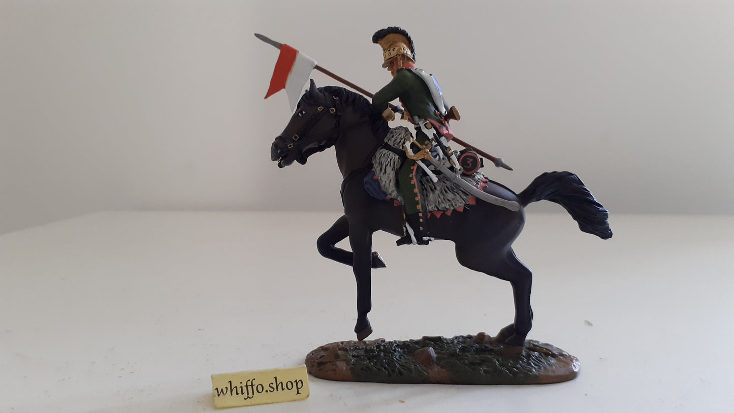 Britains 36069 Napoleonic hougoumont Waterloo French 3rd lancers rearing s450