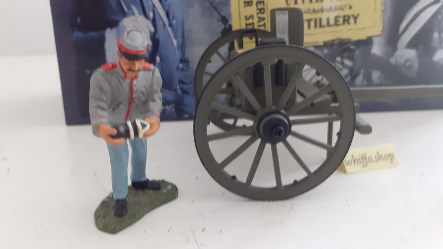 Britains 17432 2003 acw confederate limber set artillery  1:32  s512