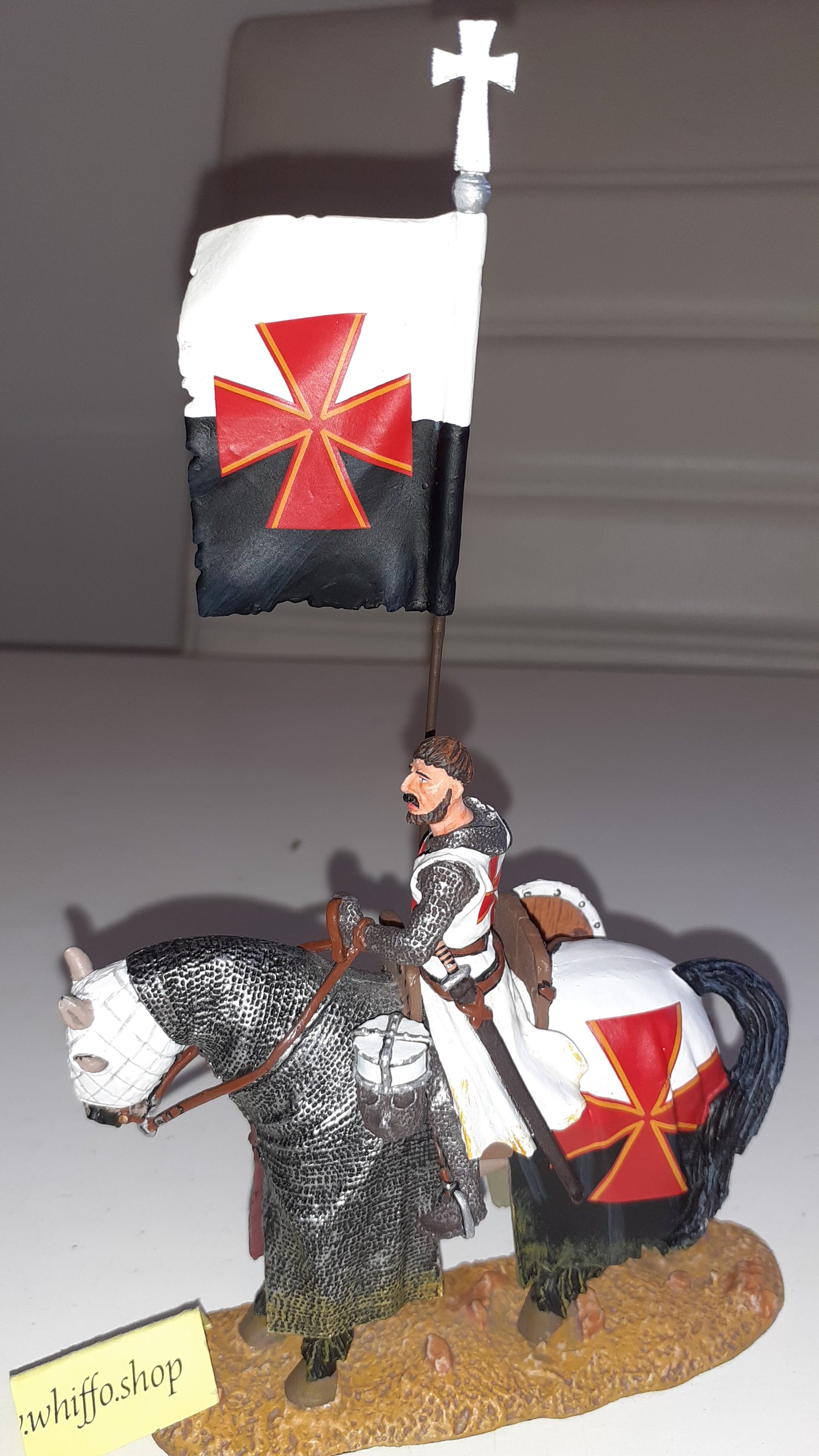 king and country mk08 crusader knight Flag 1:30 2008 metal boxed Wdb