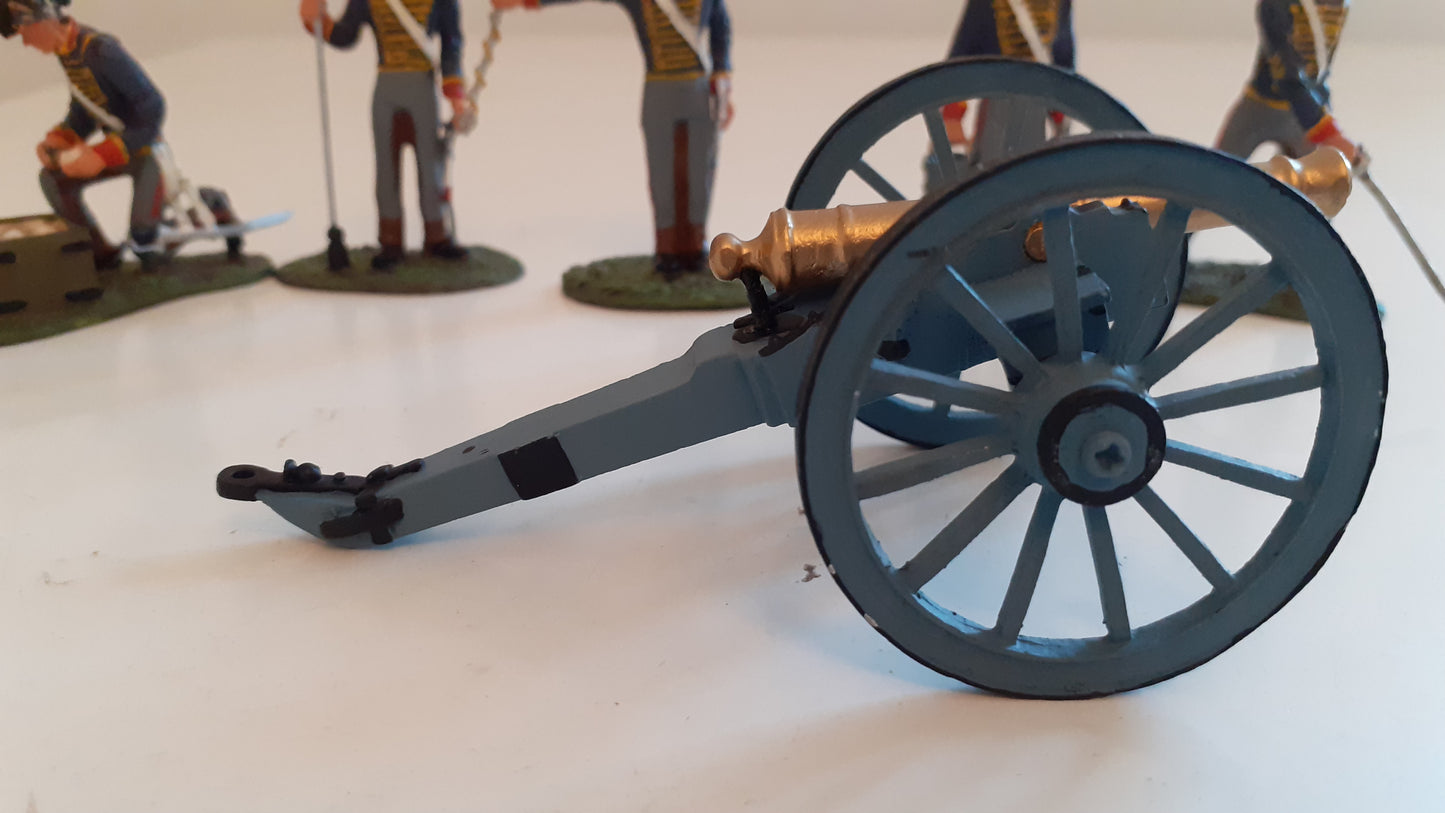 Britains 00290 Napoleonic Waterloo rha royal horse artillery cannon 2000 b346